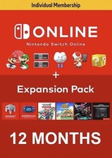 Nintendo Switch Online  Expansion Pack - 12 Month Membership