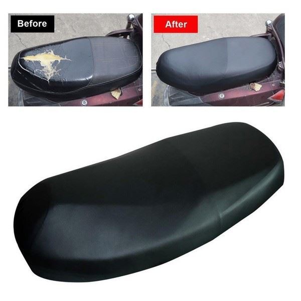 Eurowagens Motorrad Sitzkissen Dickes Pu-Leder Wasserdicht FüR Alle Jahreszeiten-image