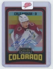 2024-25 Upper Deck O-Pee-Chee Platinum Red Rainbow Retro Auto Cale Makar