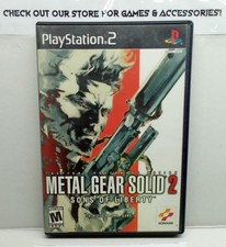 Metal Gear Solid 2 Sons of Liberty (PlayStation 2, 2001) Complete Tested Working