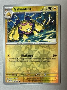 Galvantula 034/086 White Flare Reverse Holo