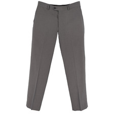 Bar III Dress Pants Flat Front Slim Fit Mens WAIST: 35 INCHES Gray Poly Pockets