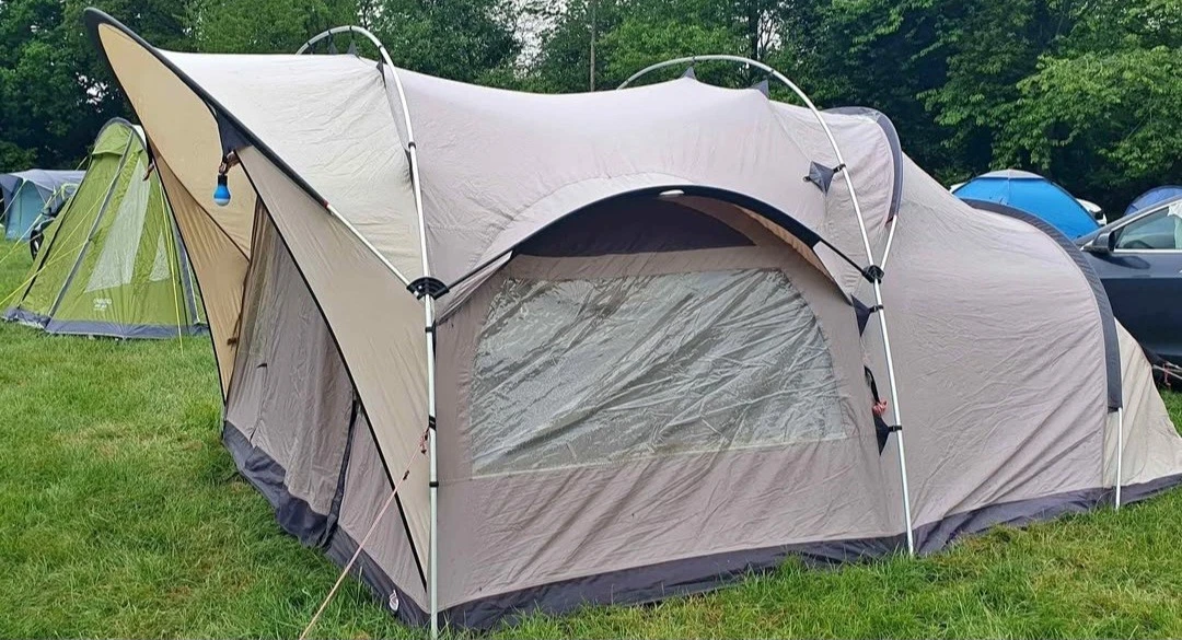 6-Man Tent Easycamp Cabin 600 Good Condition
