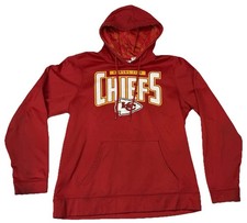 NFL Team Apparel Kansas City Chiefs Zubaz Red Hoodie Mens Medium RN137852