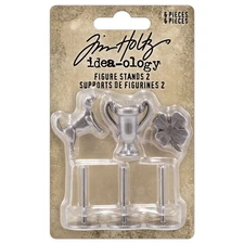 Tim Holtz Idea-ology Figure Stands 2-3 Charms