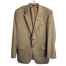 Jos A Bank Signature Collection Gordon Tan Wool Blazer Sport Coat Mens 42R