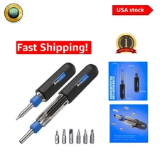 Professional 6-in-1 Auto Loading Screwdriver with Ergonomic Handle for Precision