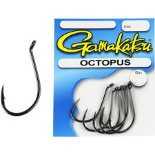 Gamakatsu Octopus Black Fishing Hooks Size 14 to 10/0