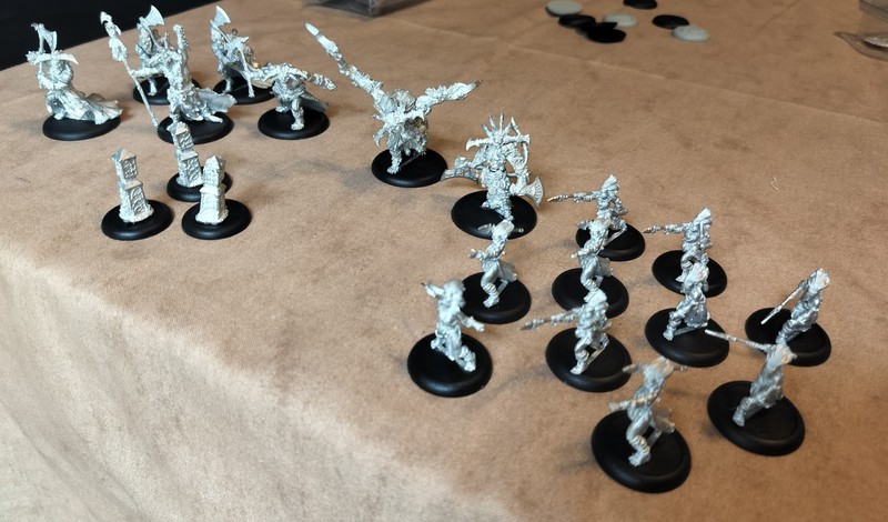 Hordes Circle Orboros Lot - 27 Miniatures Mostly Assembled & Unpainted OOP