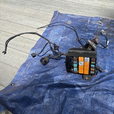 1983-1991 BMW E30 3-Series E30 Under Hood Electrical Fuse Box with Wiring OEM