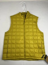 The North Face Thermoball Eco Puffer Vest Mineral Gold Full Zip Men's Size XL