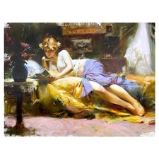 Pino (1939-2010), "My Favorite Time" Limited Edition on Canvas, HC Numbered 2/25