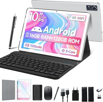 2025 FEONAL 10 Zoll Tablet 16GB RAM 128GB