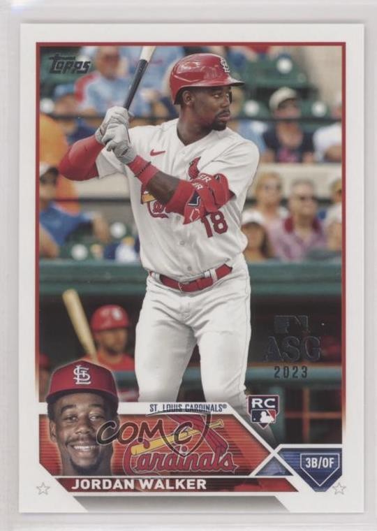 2023 Topps Complete Set All-Star Game Jordan Walker #344 Rookie RC 0h1