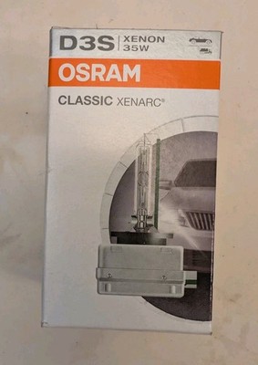 Osram D3S Original XENARC HID Xenon Upgrade Gas Bulb 66340CLC Single