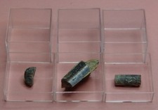 3 Belemnitenst&uuml;ckchen - 3 D&ouml;schen mit Deckel (1)