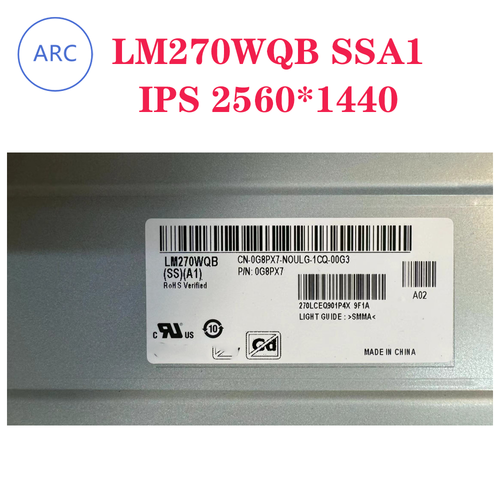 27" NEW Original LCD Screen LM270WQB SSA1 IPS QHD 240HZ For Alienware AW2721D - Picture 2 of 5