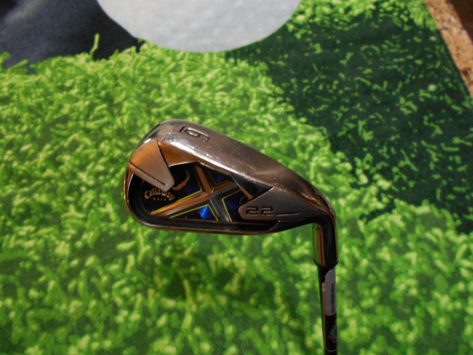 Callaway X-22 6-Iron Mid Low Torque/Mid Kick 75g Graphite R-Flex Exclnt ...