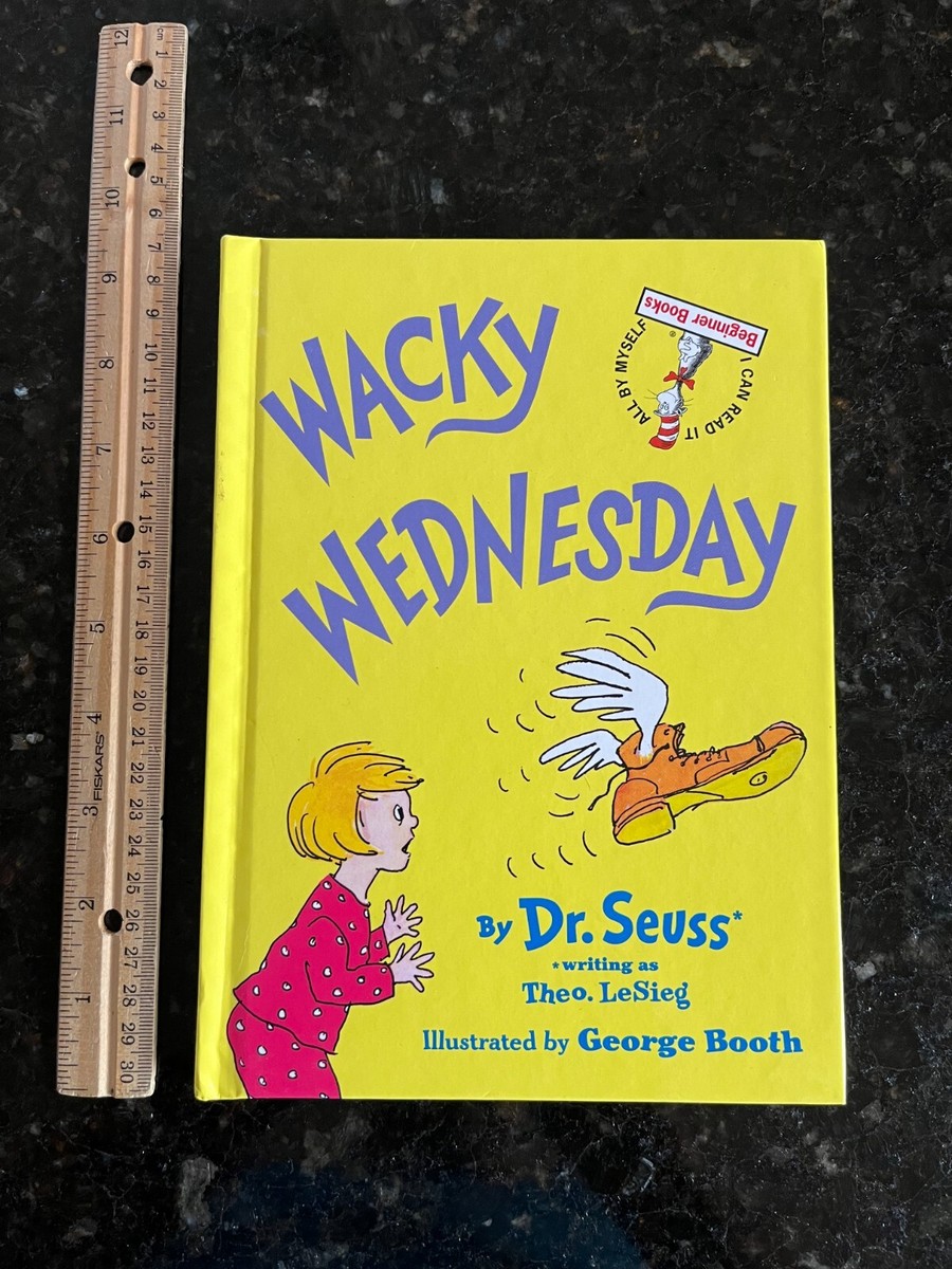 Seuss beginner book Wacky Wednesday by Theo LeSieg Hardcover book