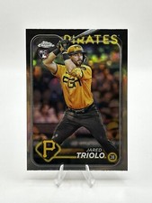 Jared Triolo 2024 Topps Chrome Rookie Refractor #79 Pittsburgh Pirates RC