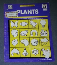 Investigating Science: Plants - Grades 1-2 by Creative Teaching Press (PB)