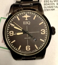 ESQ Beacon ES.02.1.34.5616 WR 50m Brown dial mens watch