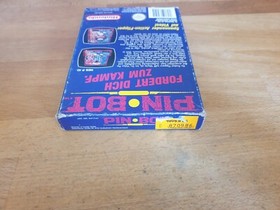 Pin Bot Nintendo NES OVP PAL B Boxed