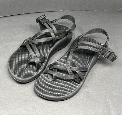 CHACO Z Cloud X2 Sport Strappy SANDALS Black Women's US