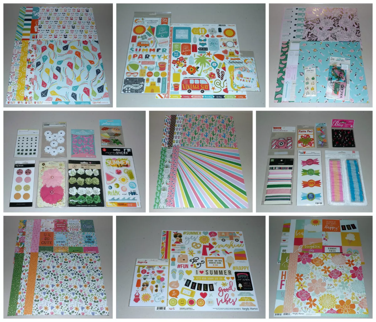 Scrapbook Ideas with Stickers » Maggie Holmes Design