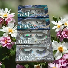 NEW Ioni Lot of (4) 3D Faux Mink 100% Hand Made Natural Lashes