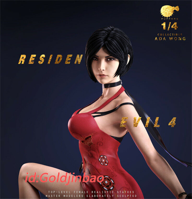 Puffer Studio 1/4 Resident Evil Ada Wong Statue Naked Deluxe Version -  Gundamit