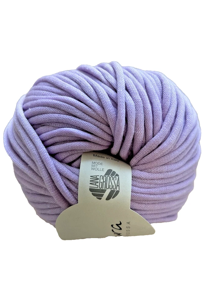 LANA GROSSA | LINEA PURA Seide Kaschmir Viskose Natur Pur 50g 75m lila NEU - Bild 2 von 4