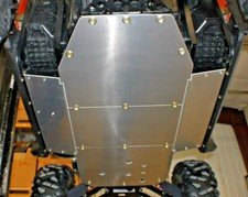 2008-2014 POLARIS RZR RZR-S RZR XC 3/16" ALUMINUM SKID PLATE HEAVY DUTY USA MADE
