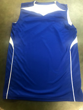 New Alleson Women's Reversible Basketball Jersey, Royal/White, AM