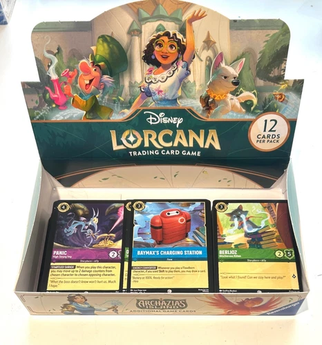 Disney Lorcana Bulk Bundle, Common, Uncommon Archazias Island  216 ++ Cards