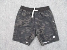 Vuori Shorts Mens Medium Gray Kore Lined Trail Hiking Outdoor Gym Atheltic