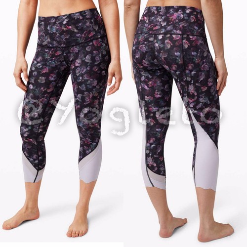 Lululemon Wunder Under Crop 23” Scallop 