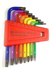 PB SWISS TOOLS 410.H 6-25.RB TORX Stiftschl&uuml;ssel RAINBOW kurze Ausf&uuml;hrung NEU