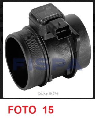 Débitmètre de masse d'air VDO 5WK97001Z - Citroen, Peugeot
