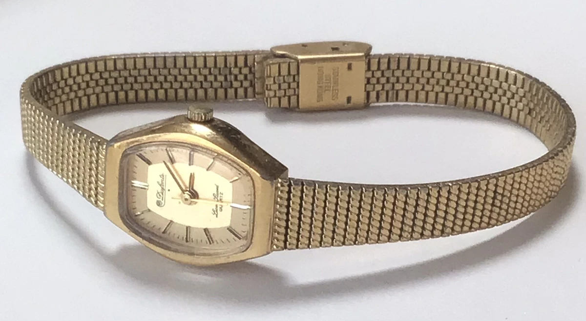 Dufonte ladies gold clearance watch