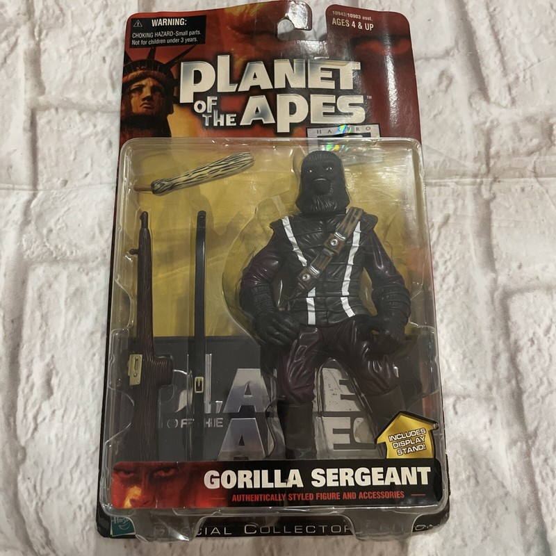 Planet Of The Apes Gorilla Sgt New