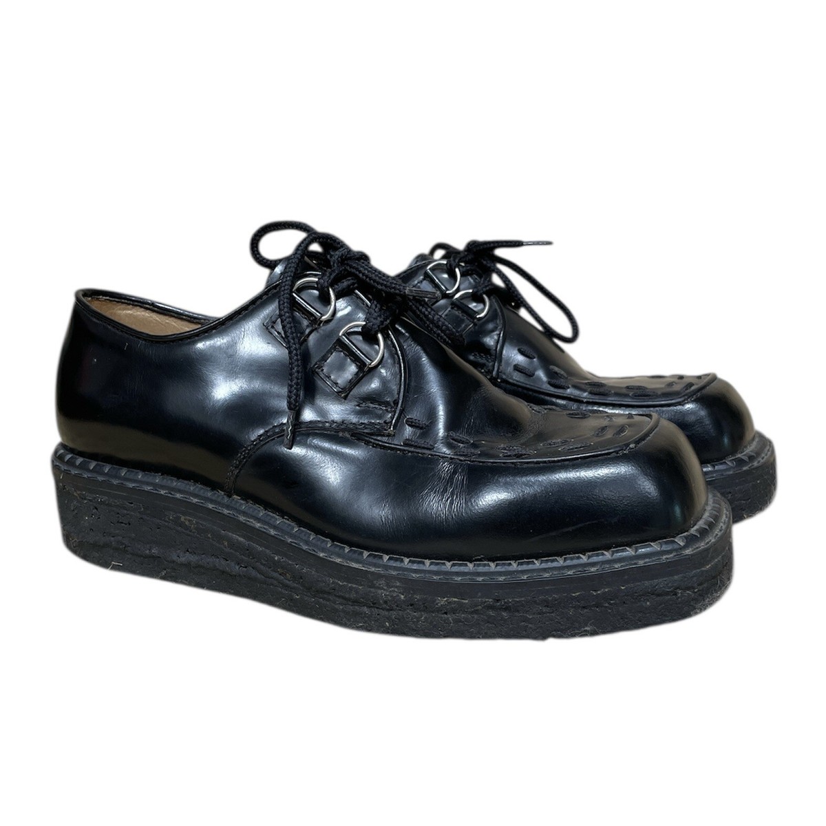 Vintage John Fluevog 240 Wagons Creeper Square Toe - Womens