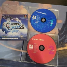 Chrono Cross Japanese Playstation PS1 Japan import US Seller. Discs And Manual 