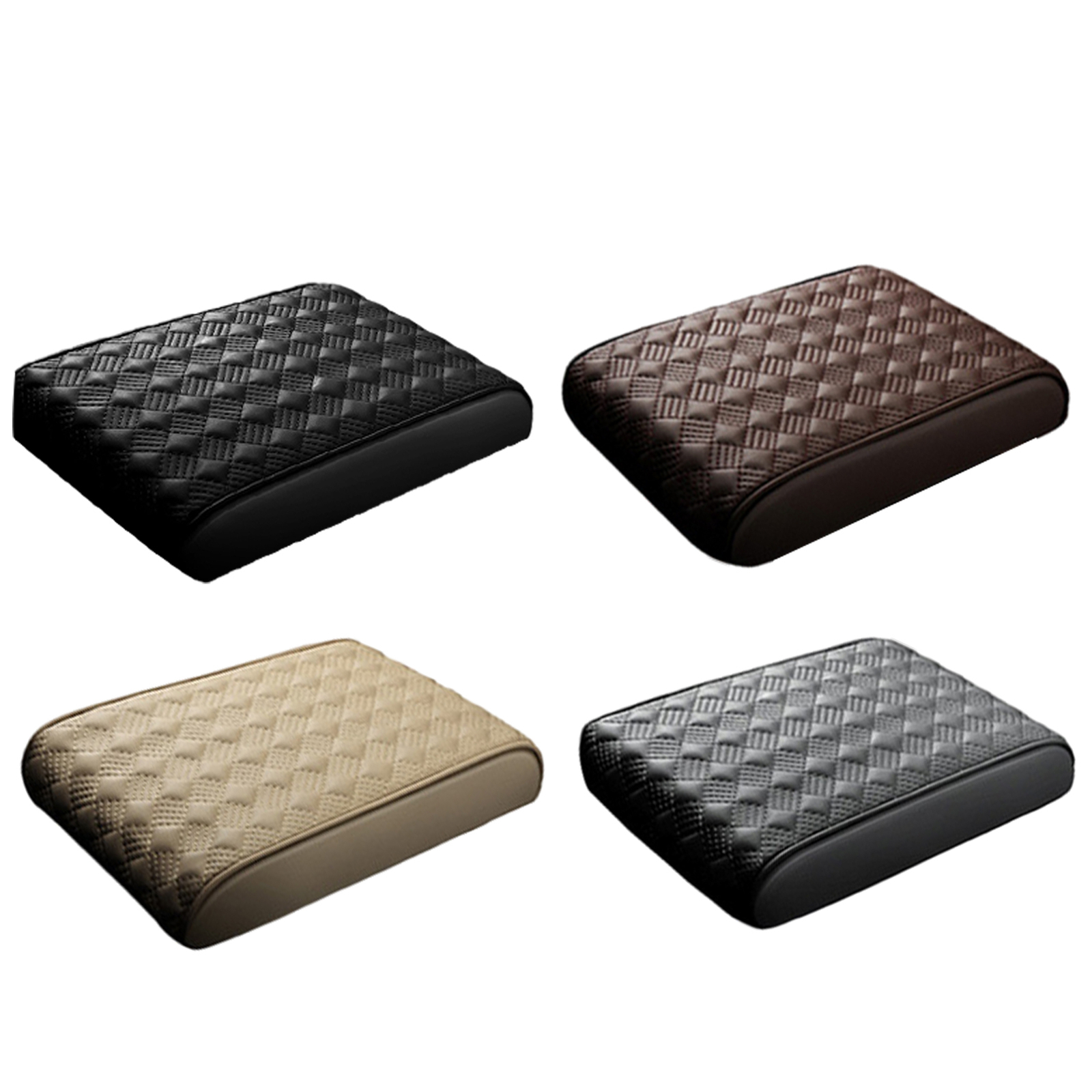 Universal Car Armrest Cushion Cover Center Console Storage Box Pad Mat Protector