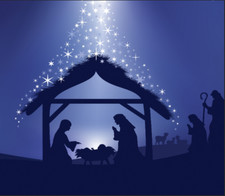 Nativity Scene Garage Door Banner, Holy Night Outdoor Christmas Decor GD219s