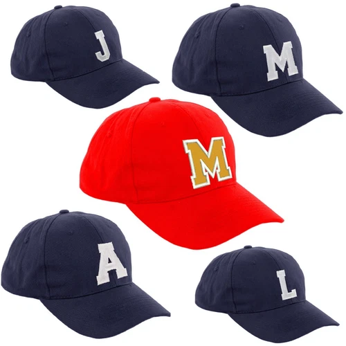 Children School Baseball Cap Boy Girl Adjustable Snapback Kids Nave Hat Letter