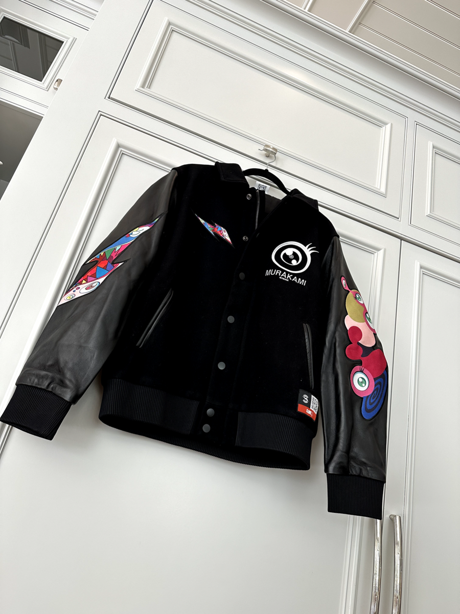 RARE NEW RTFKT x Nike - Takashi Murakami DNA Varsity Jacket RARE NEW RTFKT x Nike - Takashi Murakami DNA Varsity Jacket