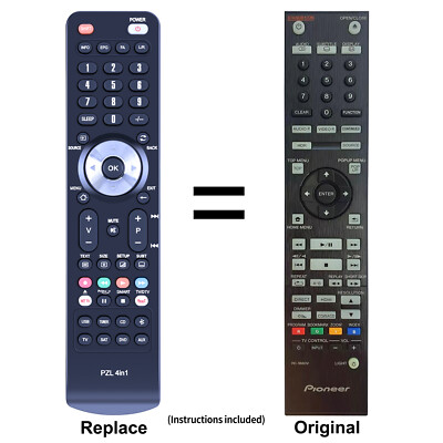 New RC-966DV Remote Control For Pioneer UDP-LX500 UDP-LX800 BDP-LX58 BDP-LX78