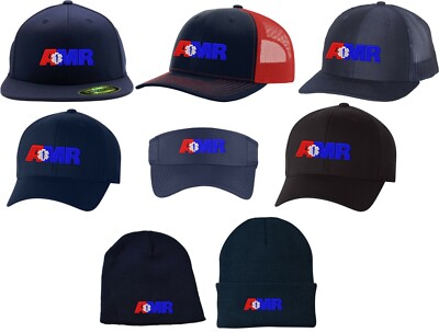 AMR American Medical Response Cap Hat Flex FIT VISOR BEANIE