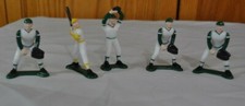 Vintage 1981 Wilton Cake Toppers Lot of 5 Baseball Players Beautiful Condition